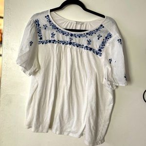 Lucky brand peasant top